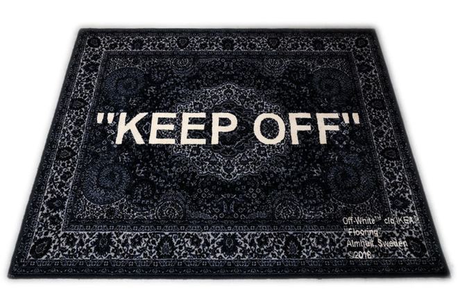 Virgil Abloh's Keep Off Rug Is Coming To IKEA SG In May - Shout
