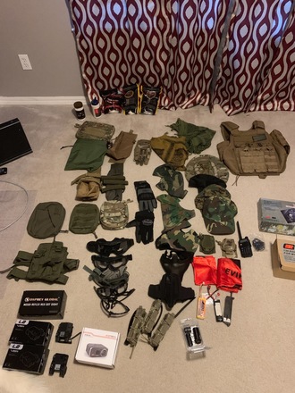 Bunch of gear and accessories 
