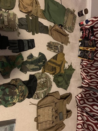 Bunch of gear and accessories 