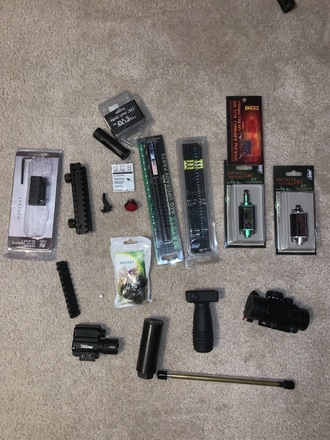 Bunch of gear and accessories 