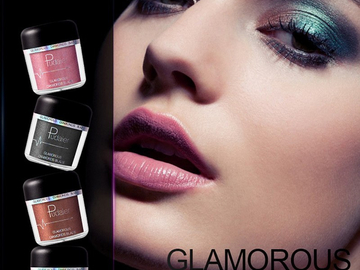 Vente avec paiement en ligne: Gros Paillettes et Chatoyant Maquillage Fard À Paupières Glamour 
