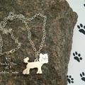 Selling: Necklace Yorkshire Terrier * 925 sterling silver