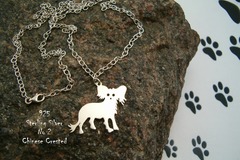 Selling: Necklace Chinese Crested * 925 sterling silver