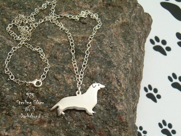 Selling: Necklace Dachshund * 925 sterling silver 