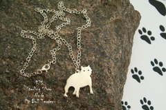Selling: Necklace Pitbull * sterling silver 925