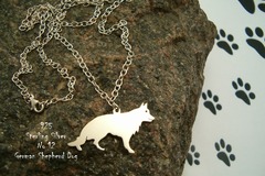 Selling: Necklace German Shepherd * 925 sterling silver