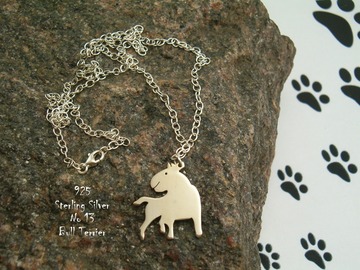 Selling: Necklace English Bull Terrier * sterling silver 925