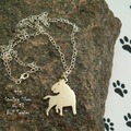Selling: Necklace English Bull Terrier * sterling silver 925