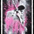 Selling: Jimmy Hendrix (pink) By Mr.Brainwash