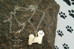 Selling: Necklace Shih Tzu * 925 sterling silver