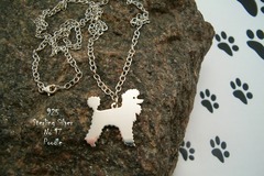 Selling: Necklace Poodle * 925 sterling silver