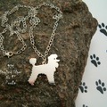 Selling: Necklace Poodle * 925 sterling silver