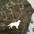 Selling: Necklace Irish Setter * 925 sterling silver