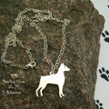 Selling: Necklace Doberman * 925 sterling silver