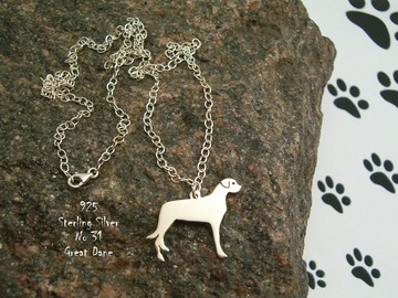 Selling: Necklace Great Dane * 925 sterling silver