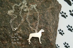 Selling: Necklace Great Dane * 925 sterling silver