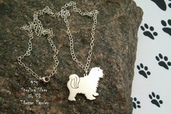 Selling: Necklace Tibetan Terrier * 925 sterling silver