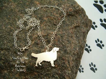Selling: Necklace Golden Retriever * 925 sterling silver