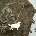 Selling: Necklace Golden Retriever * 925 sterling silver