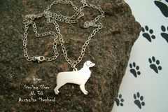 Selling: Necklace Australian Shepherd * 925 sterling silver