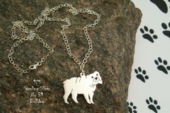 Selling: Necklace Bulldog * 925 sterling silver