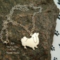 Selling: Necklace Tibetan Spaniel * 925 sterling silver