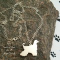 Selling: Necklace Afghan Hound * 925 sterling silver