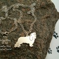 Selling: Necklace Cavalier King Spaniel * 925 sterling silver