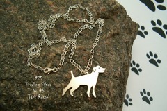 Selling: Necklace Jack Russell Terrier * 925 sterling silver