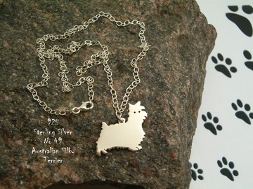 Selling: Necklace Australian Terrier * 925 sterling silver