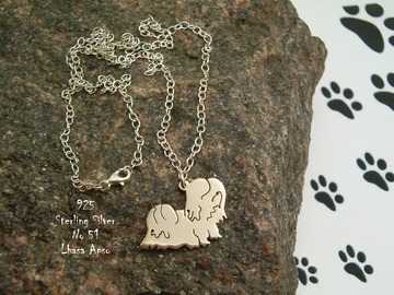 Selling: Necklace Lhasa Apso * 925 sterling silver