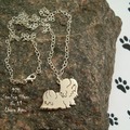 Selling: Necklace Lhasa Apso * 925 sterling silver