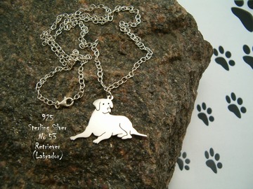 Selling: Necklace Labrador Retriever * 925 sterling silver