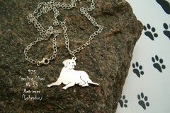 Selling: Necklace Labrador Retriever * 925 sterling silver