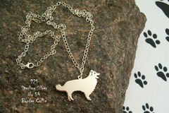 Selling: Necklace Border Collie * 925 sterling silver