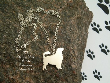 Selling: Necklace Portuguese Water Dog * 925 sterling silver