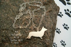 Selling: Necklace Cardigan Welsh Corgi * 925 sterling silver
