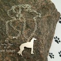 Selling: Necklace English Greyhound * 925 sterling silver