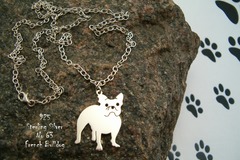 Selling: Necklace French Bulldog * 925 sterling silver