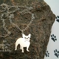 Selling: Necklace French Bulldog * 925 sterling silver