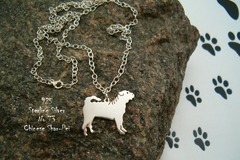 Selling: Necklace Shar Pei * 925 sterling silver