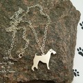 Selling: Necklace Airedale Terrier * 925 sterling silver