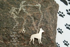 Selling: Necklace English Toy Terrier * 925 sterling silver