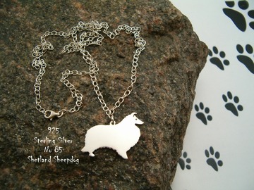 Selling: Necklace Sheltie * 925 sterling silver