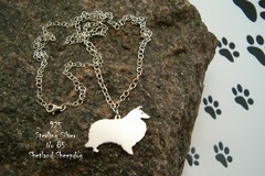 Selling: Necklace Sheltie * 925 sterling silver