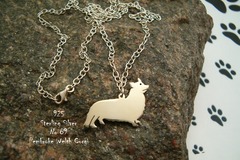 Selling: Necklace Pembroke welsh corgi * 925 sterling silver