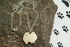 Selling: Necklace Pomeranian * 925 sterling silver