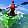 For Rent: Green Kayak for Rent - Good for the surf!