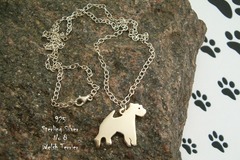 Selling: Necklace Welsh Terrier * 925 sterling silver