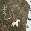 Selling: Necklace Welsh Terrier * 925 sterling silver